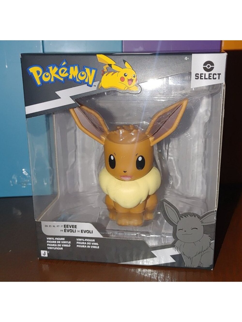 Pokemon Eevee 4 Inch Vinyl Figure Select Series 5 Collectible Jazwares